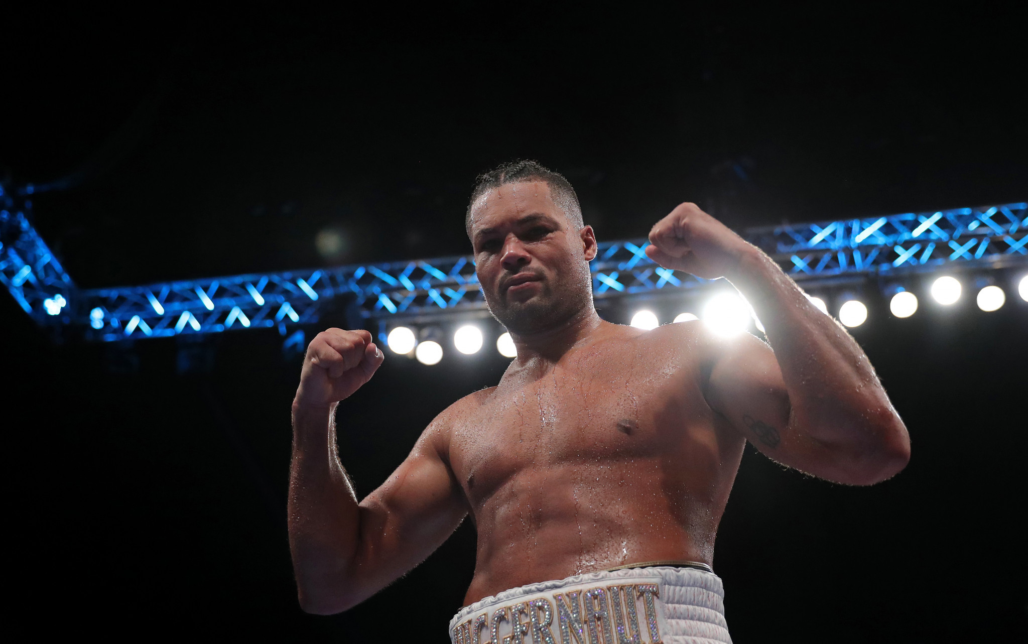 Olympic medallist Joe Joyce confirmed himself as one of the world's best heavyweights after defeating Joseph Parker ©Getty Images