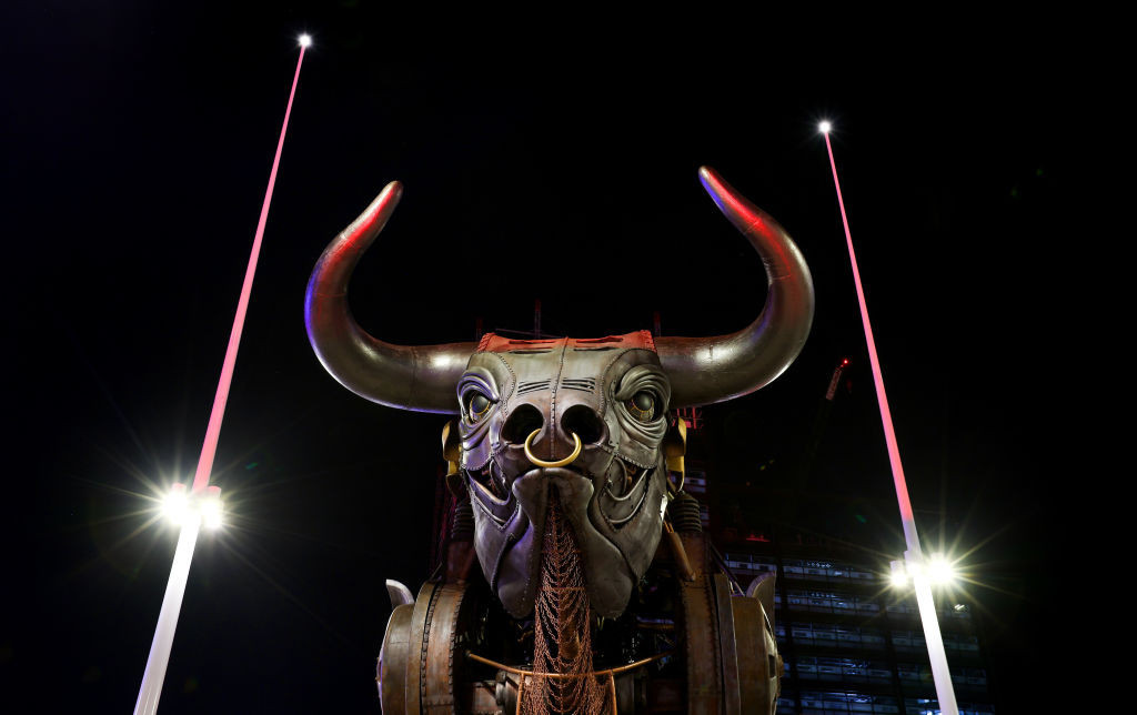 Social media is ablaze with concern over the future of the Birmingham Bull that played a key part in the Opening Ceremony of the 2022 Commonwealth Games ©Getty Images