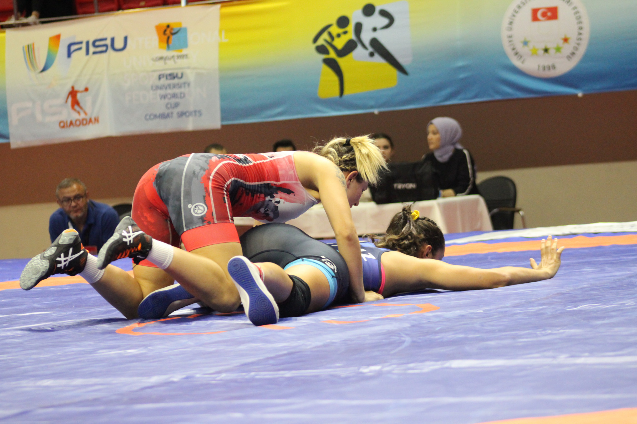 Turkey won five Greco-Roman golds and two women's golds in wrestling today ©FISU