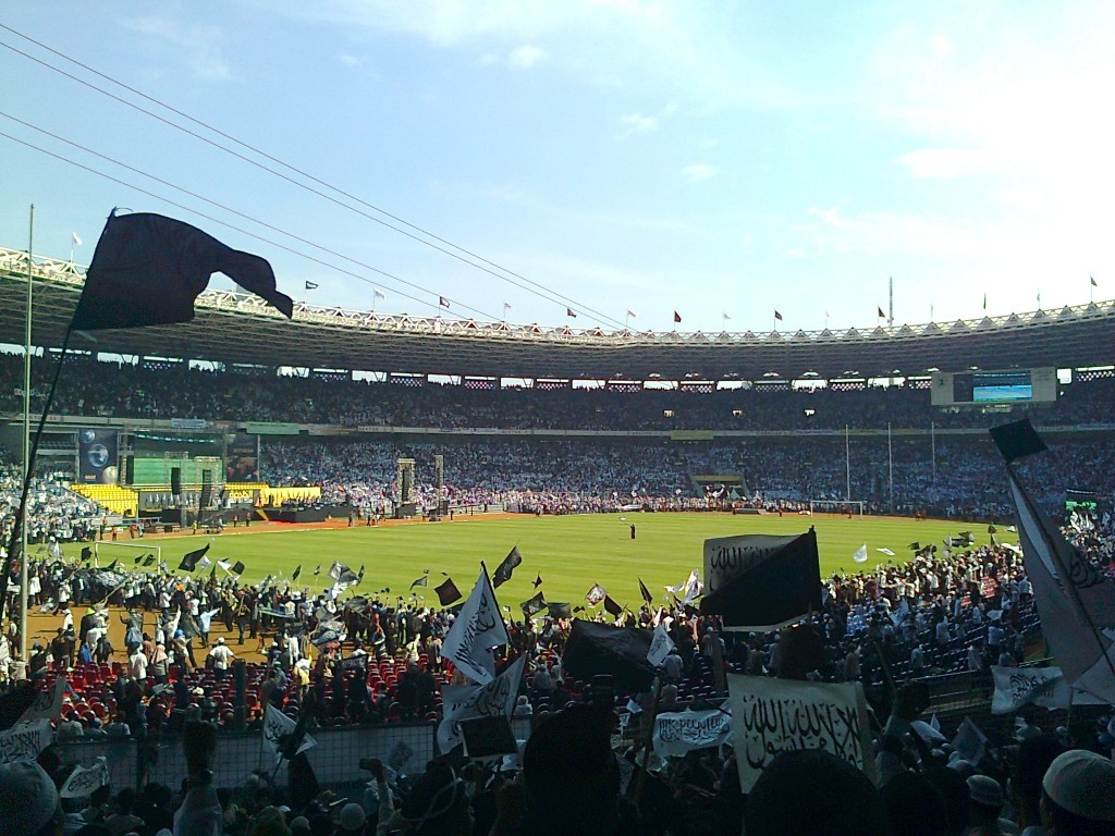 The Gelora Bung Karno Sports Complex was originally built for the 1962 Asian Games in Jakarta and will be used again in 2018 