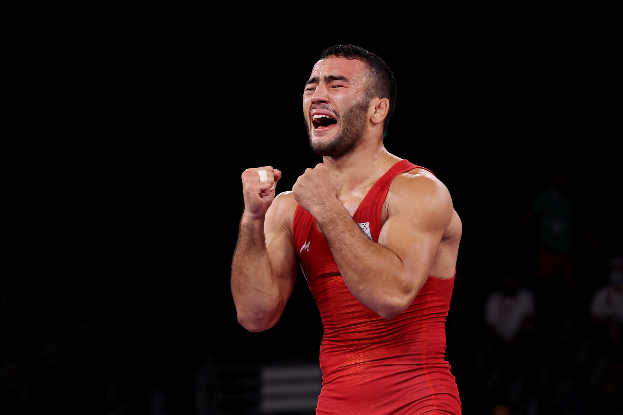 Parviz Nasibov of Ukraine was one of five Greco-Roman wrestling gold medallists today in Samsun ©Getty Images