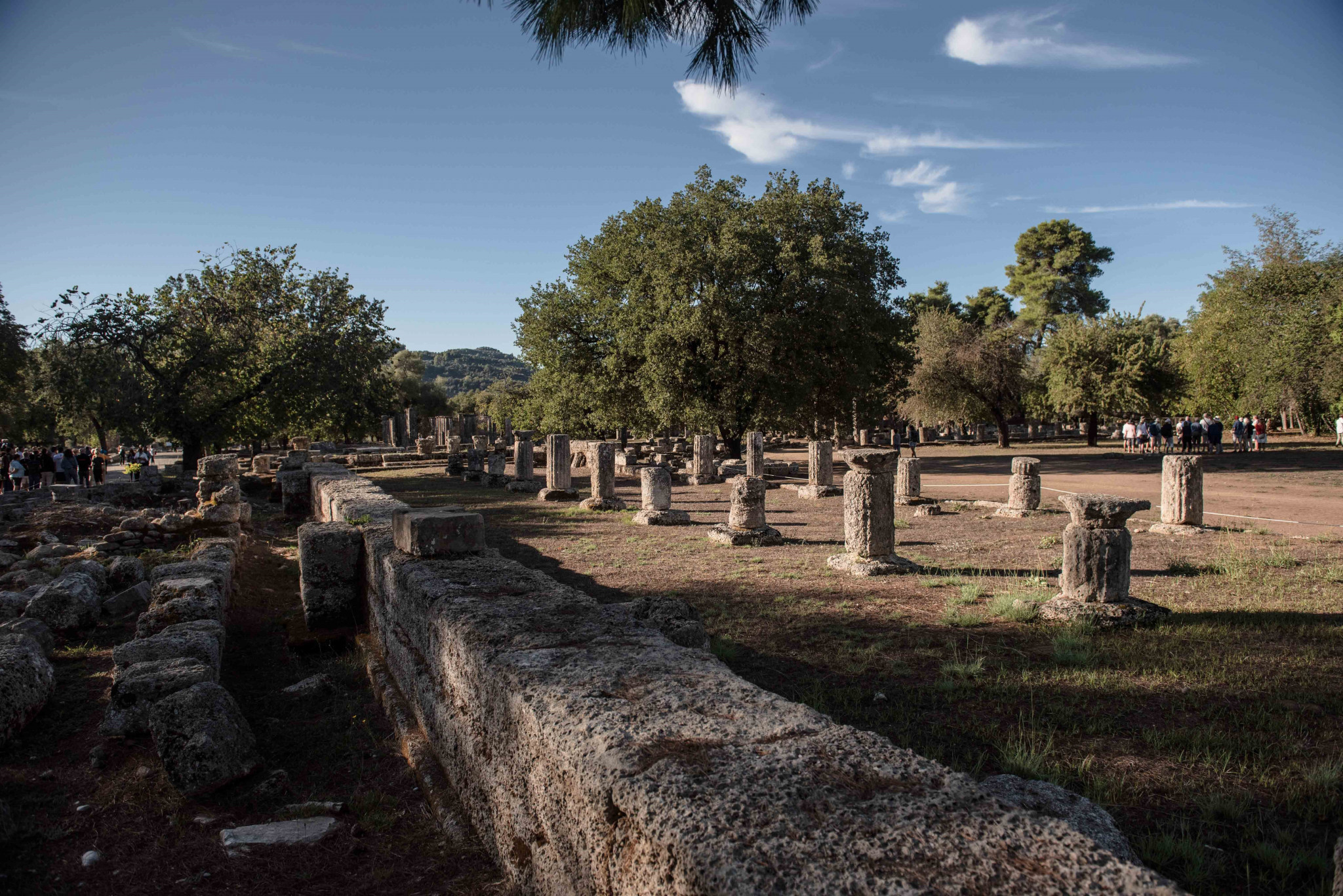 Ancient Olympia staged the original Olympic Games every four years between 776BC and 393AD ©EOC