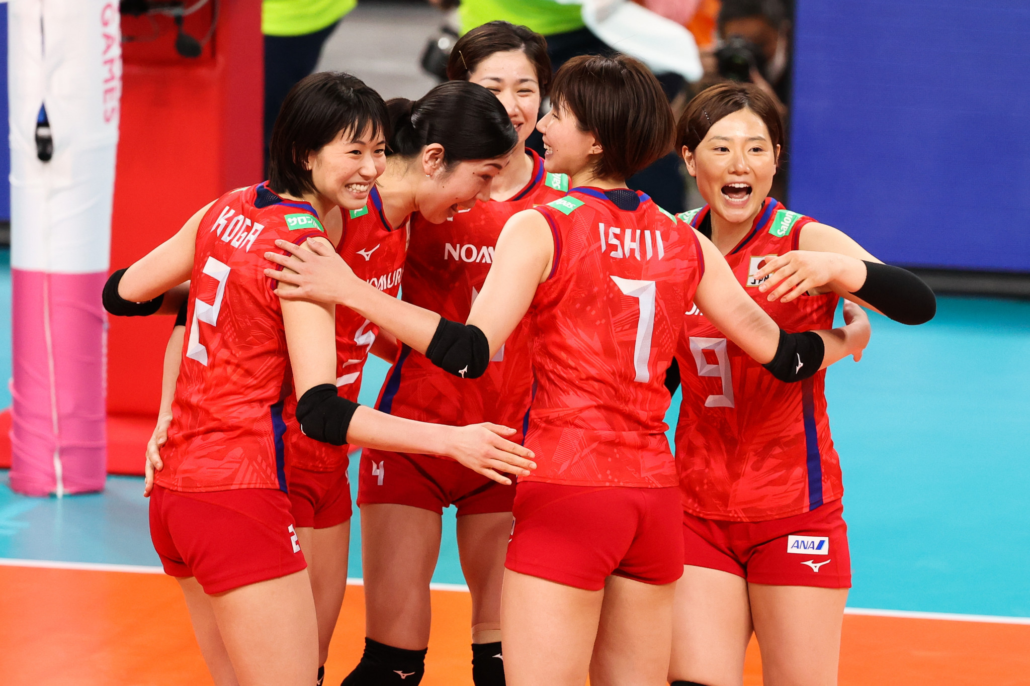  Japan beat Olympic silver medallists Brazil to clinch their place in the Second Round of the Women's World Volleyball Championship ©Getty Images