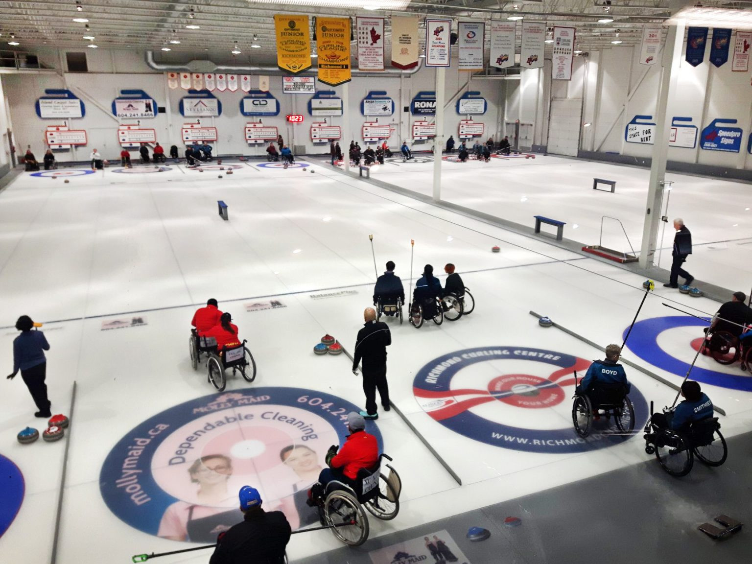 The Richmond Curling Centre in Canada will host next year's World Wheelchair Curling Championship and World Wheelchair Mixed Doubles Curling Championship ©World Curling