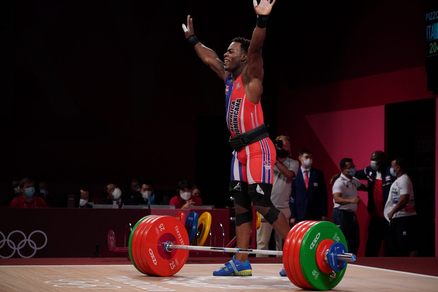 Tokyo 2020 silver medallist Zacarias Bonnat of the Dominican Republic has been elected to the IWF's Athletes' Commission ©IWF