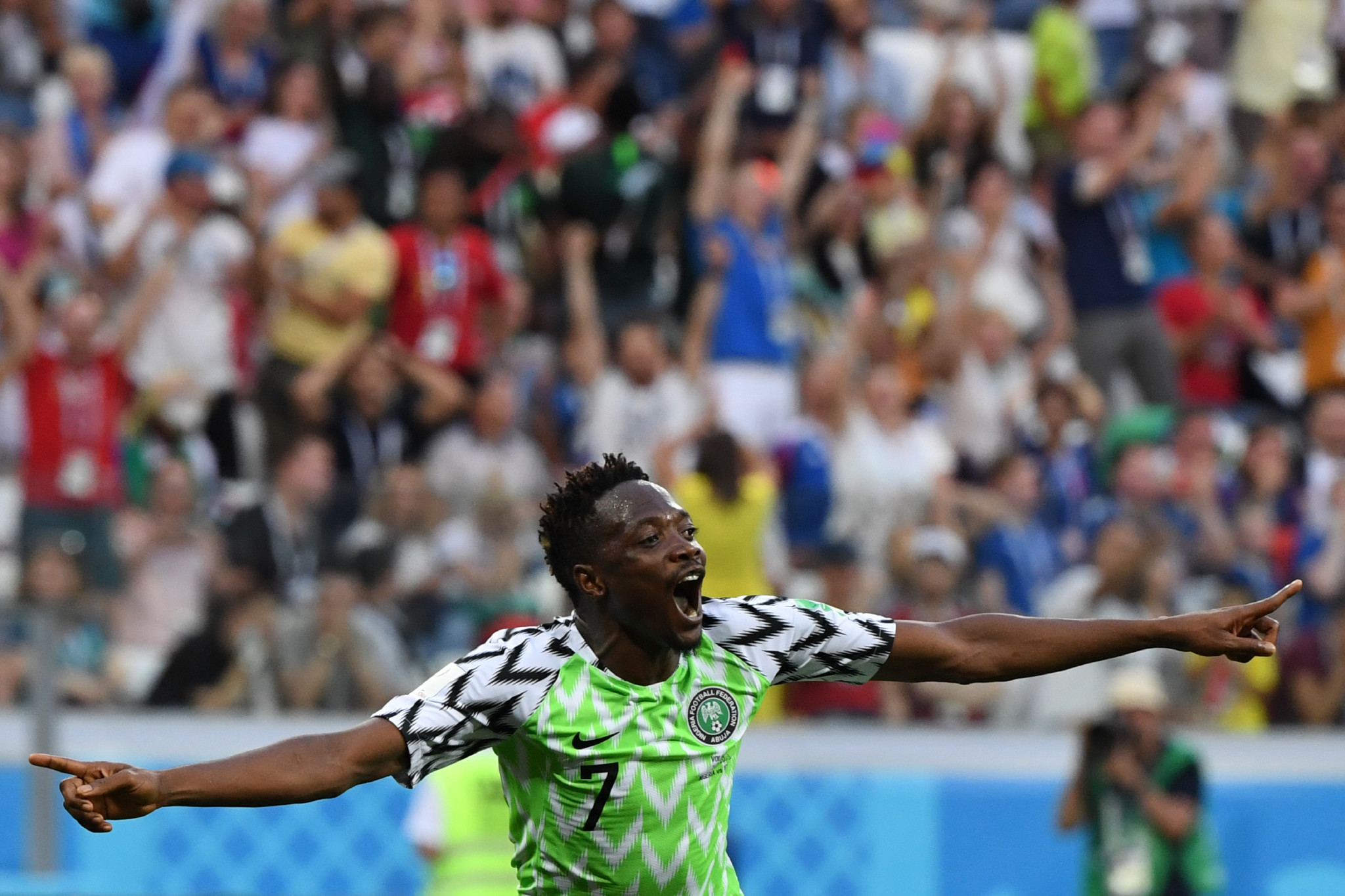 Nigeria's 2018 home kit is regarded as a modern masterpiece ©Getty Images