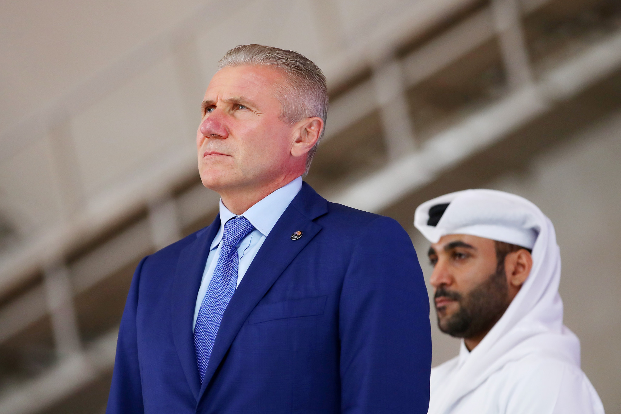 Ukrainian NOC President Sergey Bubka is urging the EOC to ensure athletes from Russia and Belarus remain barred from competition ©KOKSH