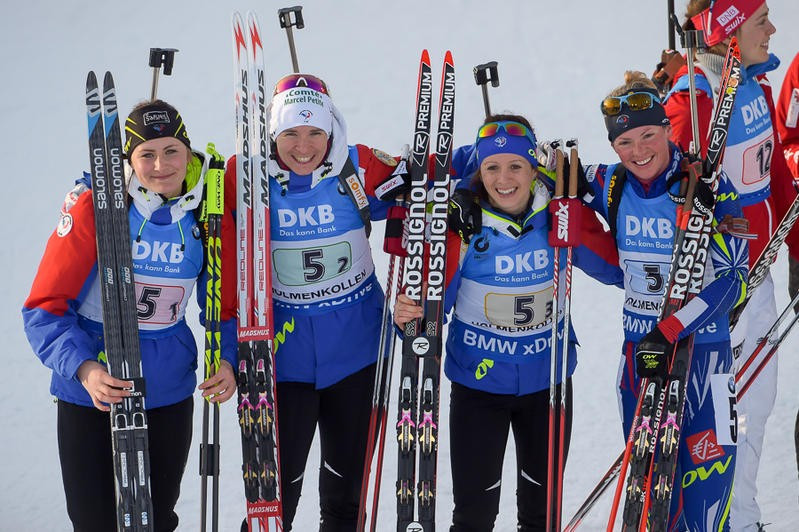 France have been the dominant nation at the 2016 IBU World Championships but had to settle for silver today