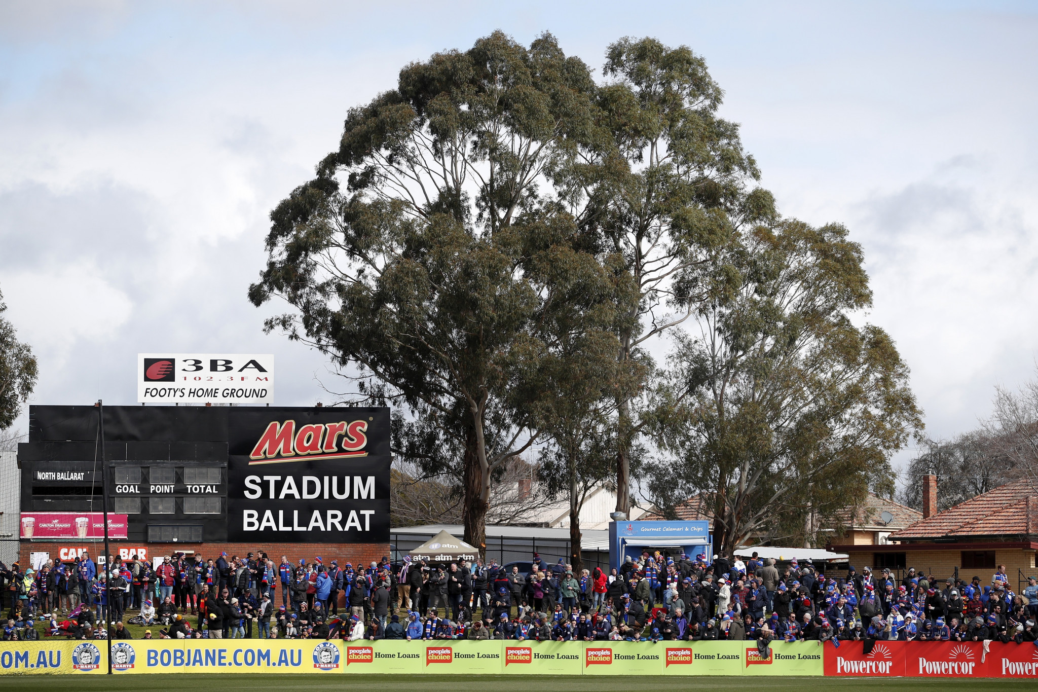 The Eureka Stadium in Ballarat is undergoing a redevelopment before Victoria 2026 ©Getty Images