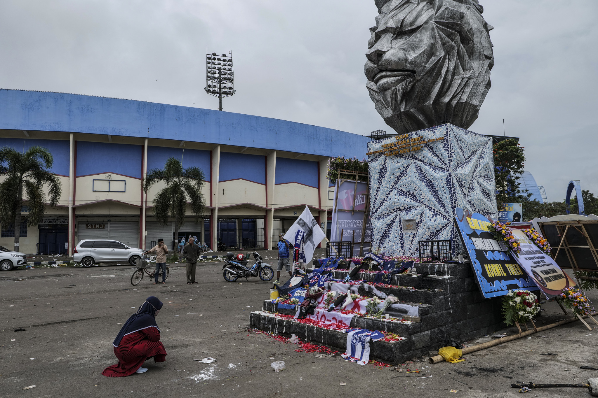 At least 125 people were killed in a horrific stampede after Arema FC's home match ©Getty Images