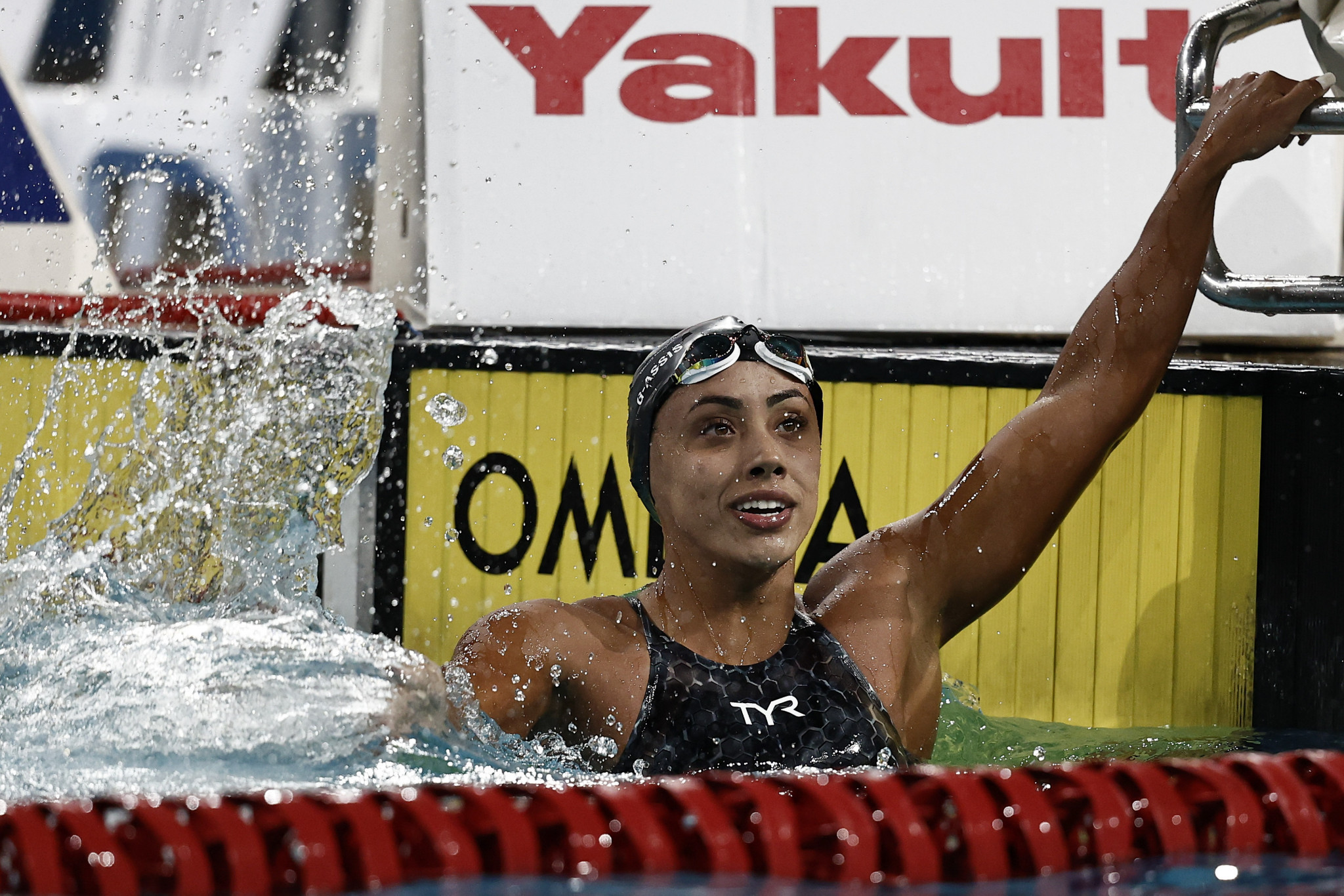 Gabrielle Assis Da Silva was among the winner for Brazil in the pool ©Getty Images