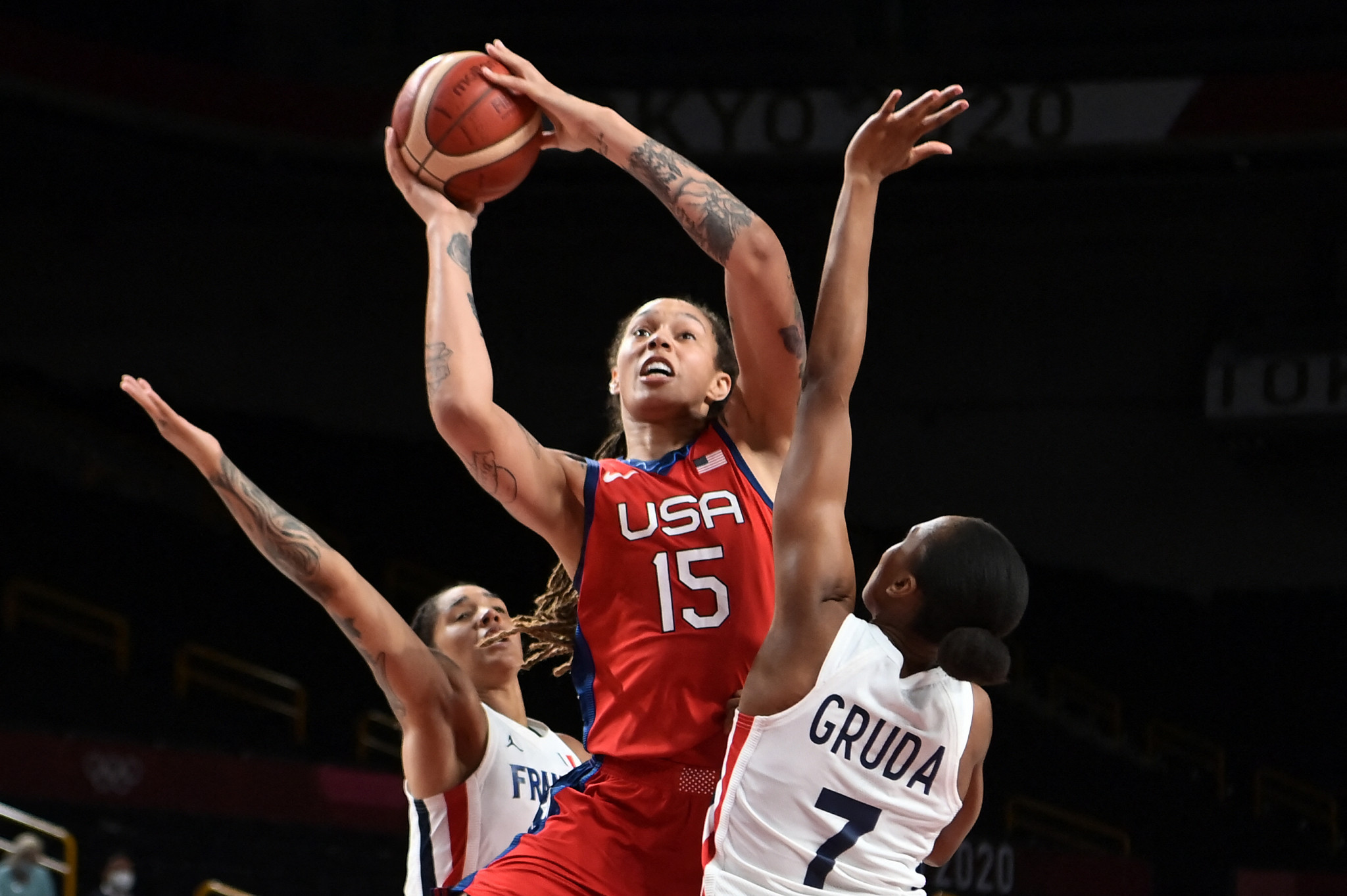 Brittney Griner has won two Olympic gold medals and two World Cups ©Getty Images