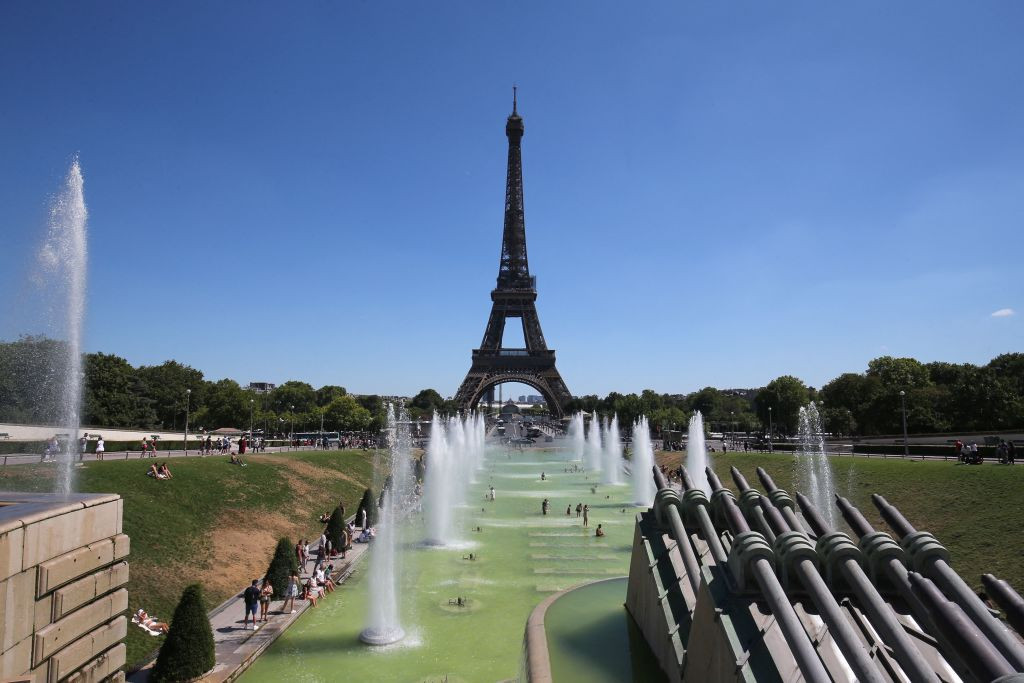 Plans to build at the base of the Tour Eiffel have been cancelled after widespread protests ©Getty Images