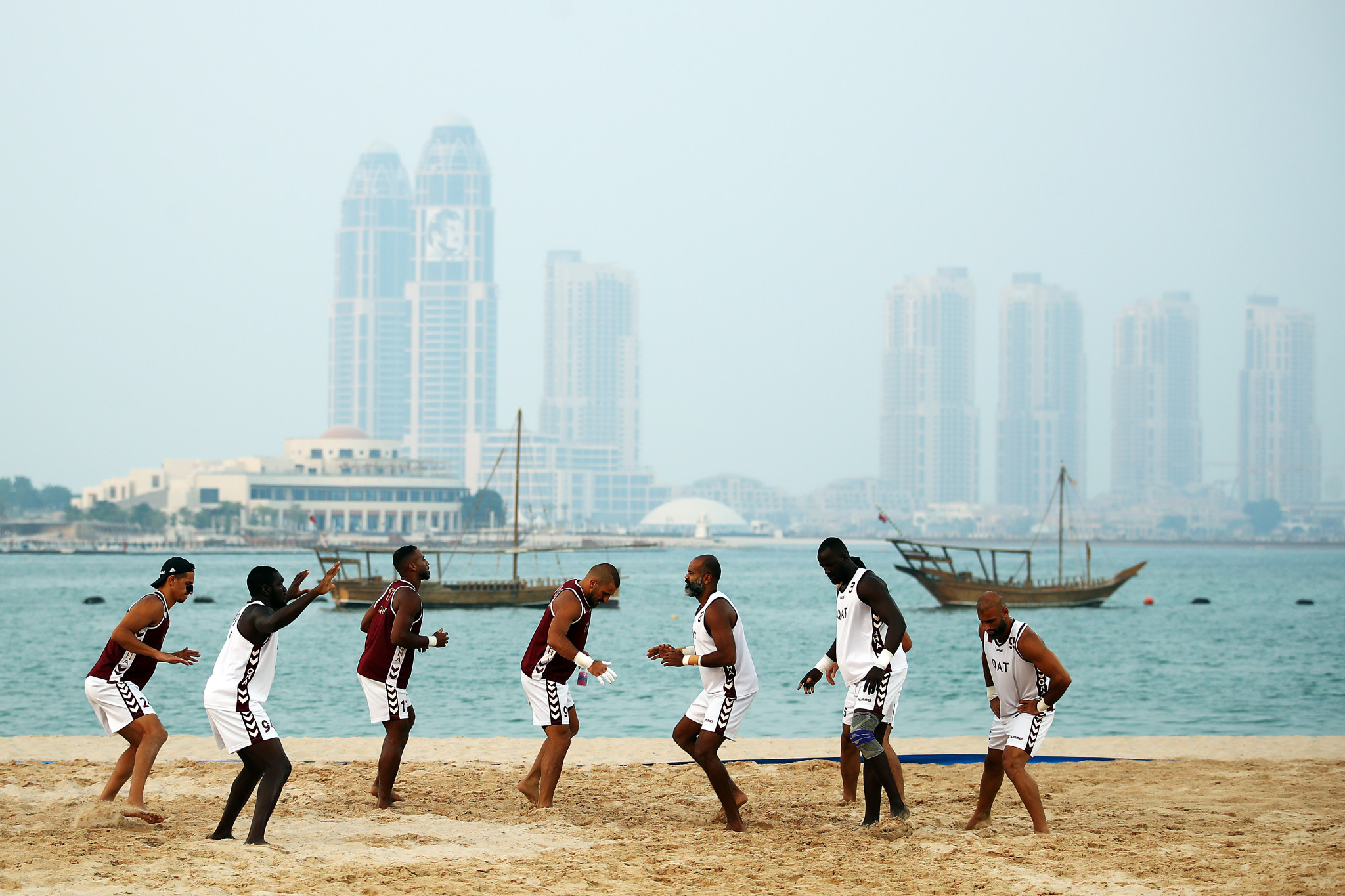 Doha held the inaugural edition of the ANOC World Beach Games in 2019 ©Getty Images