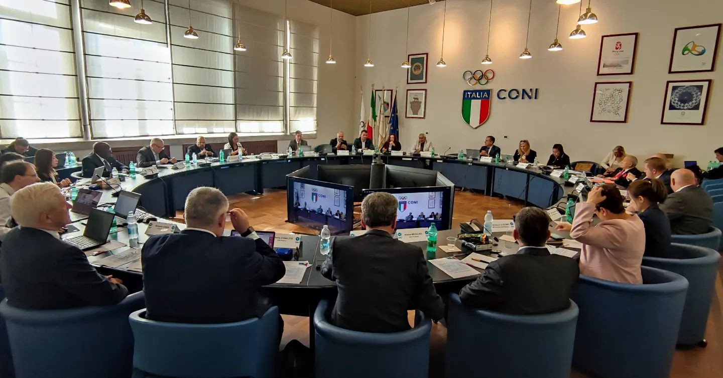 The IWF Executive Board met in Rome yesterday ©IWF