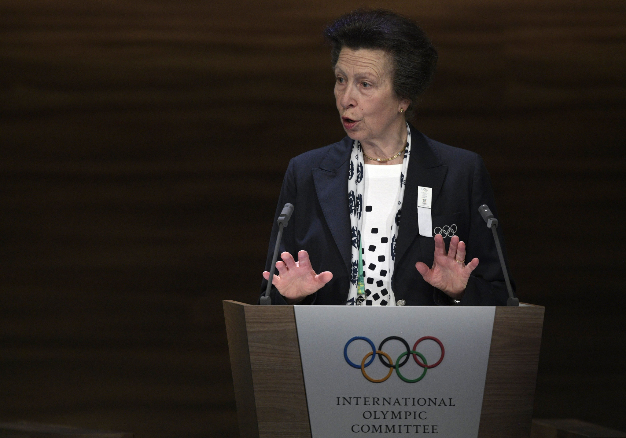 The Princess Royal, an International Olympic Committee member, is patron of The Eric Liddell 100 ©Getty Images
