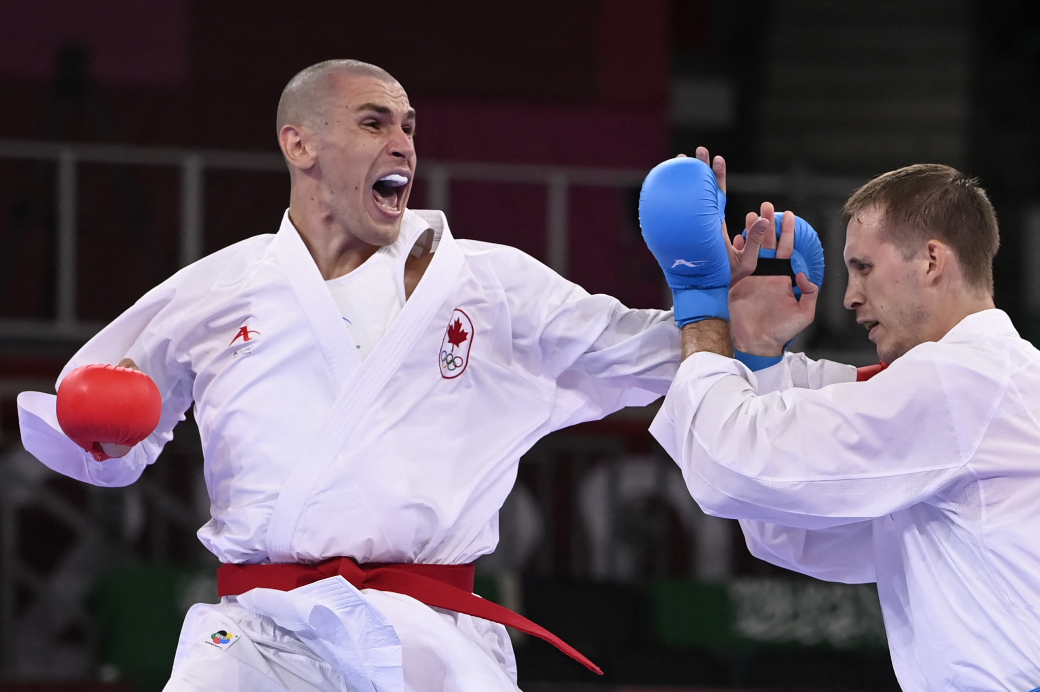 Daniel Gaysinsky became Canada's first karate Olympian at Tokyo 2020  ©Getty Images
