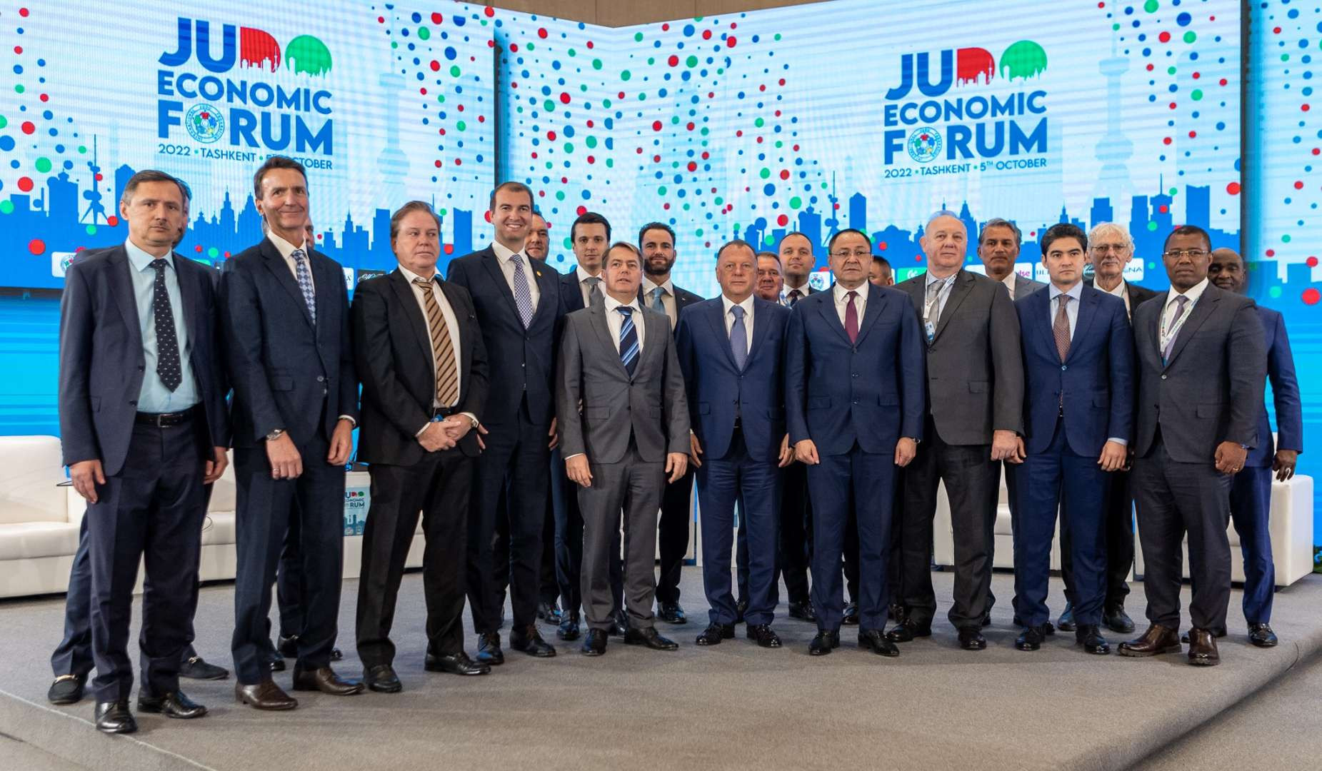 Today also saw the inaugural edition of the Judo Economic Forum take place in Tashkent ©IJF