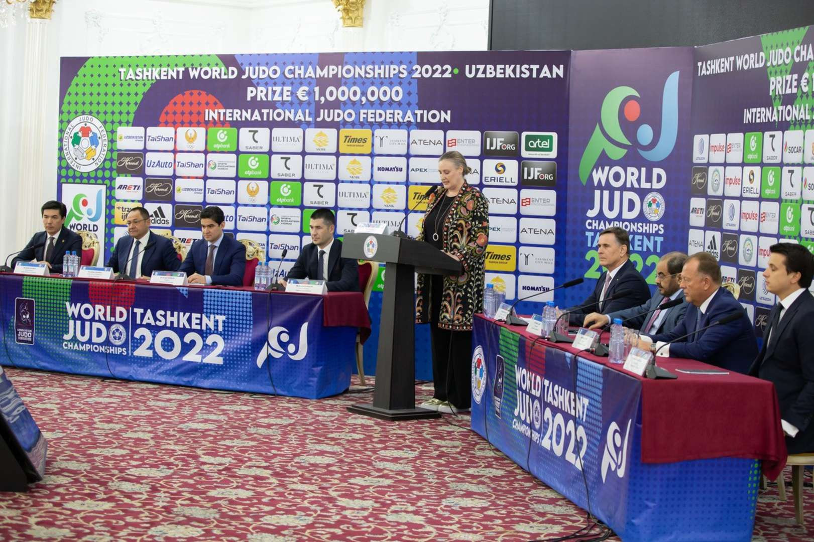 The Judo World Championships draw saw the first bouts in Tashkent decided ©IJF