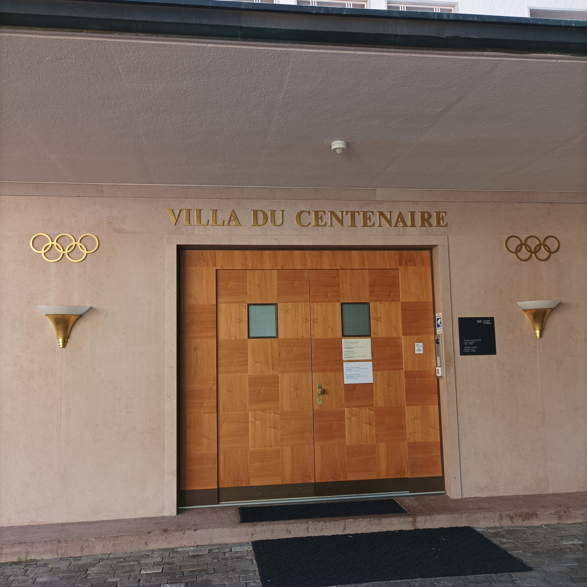 The Villa Centenaire in Lausanne houses the Olympic Studies Centre ©ITG
