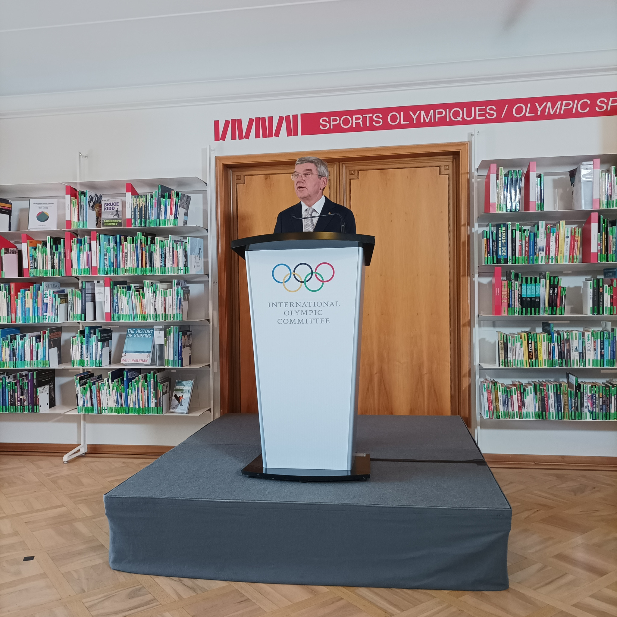 IOC President Thomas Bach has said that the Olympic Studies Centre plays a vital role in promoting Olympic values ©ITG