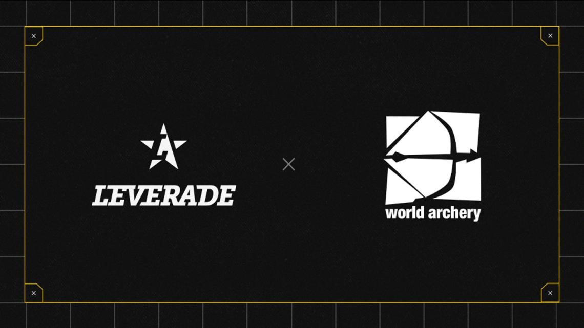 Athletes are set to receive non-fungible token trophies as part of a partnership between World Archery and LEVERADE ©World Archery