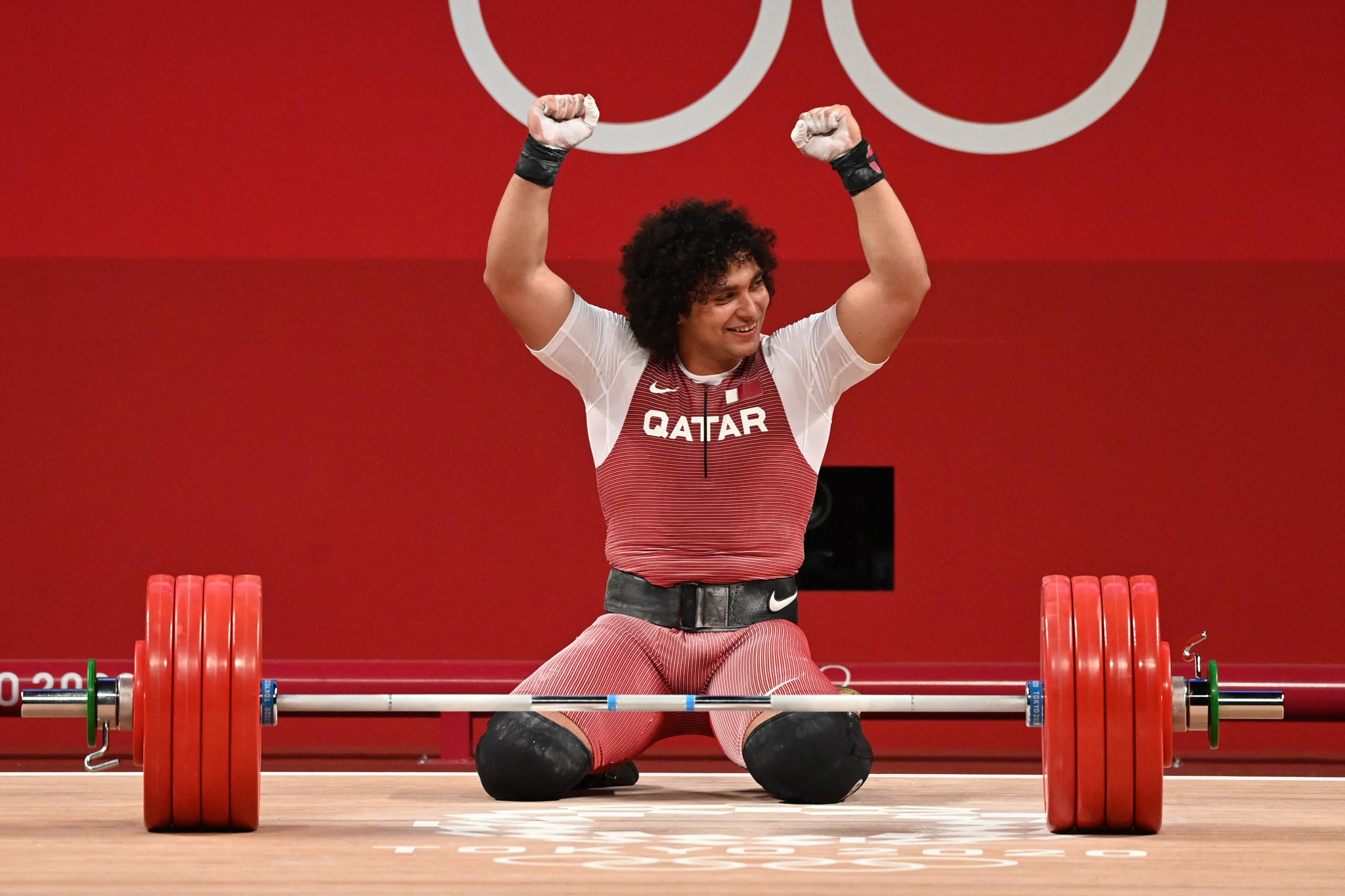 Meso Hassona of Qatar is the sole Olympic gold medallist competing in Bahrain ©Getty Images