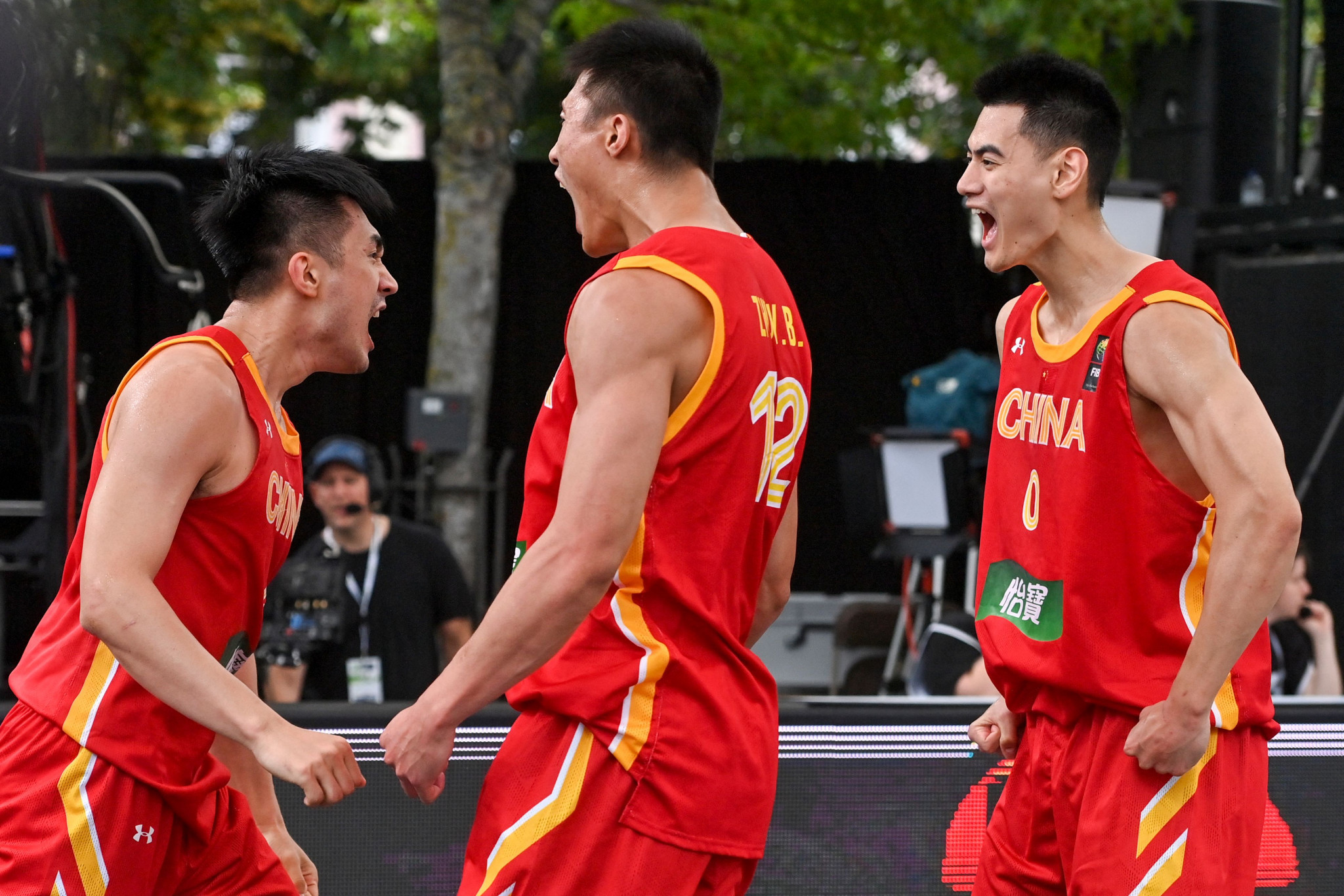 The Chinese 3x3 basketball team did not request to use CREPS IDF after training there earlier this year ©Getty Images