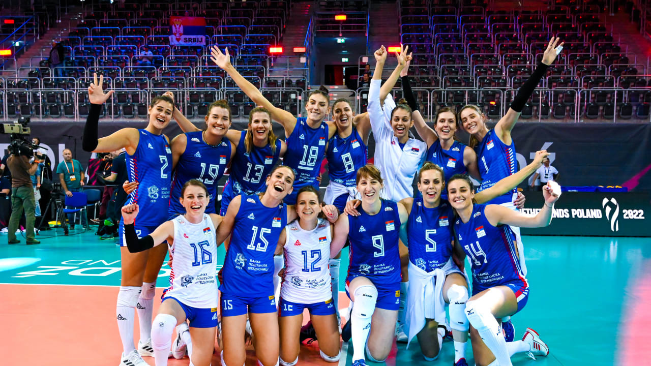 Serbia have extended their unbeaten streak at the Women's Volleyball World Championship ©Volleyball World