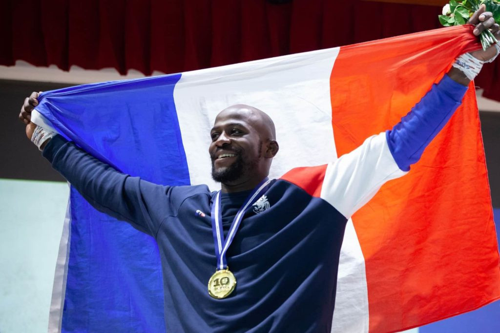 France's Nell Ariano was recently crowned men's heavyweight champion at the IMMAF European Championships ©IMMAF