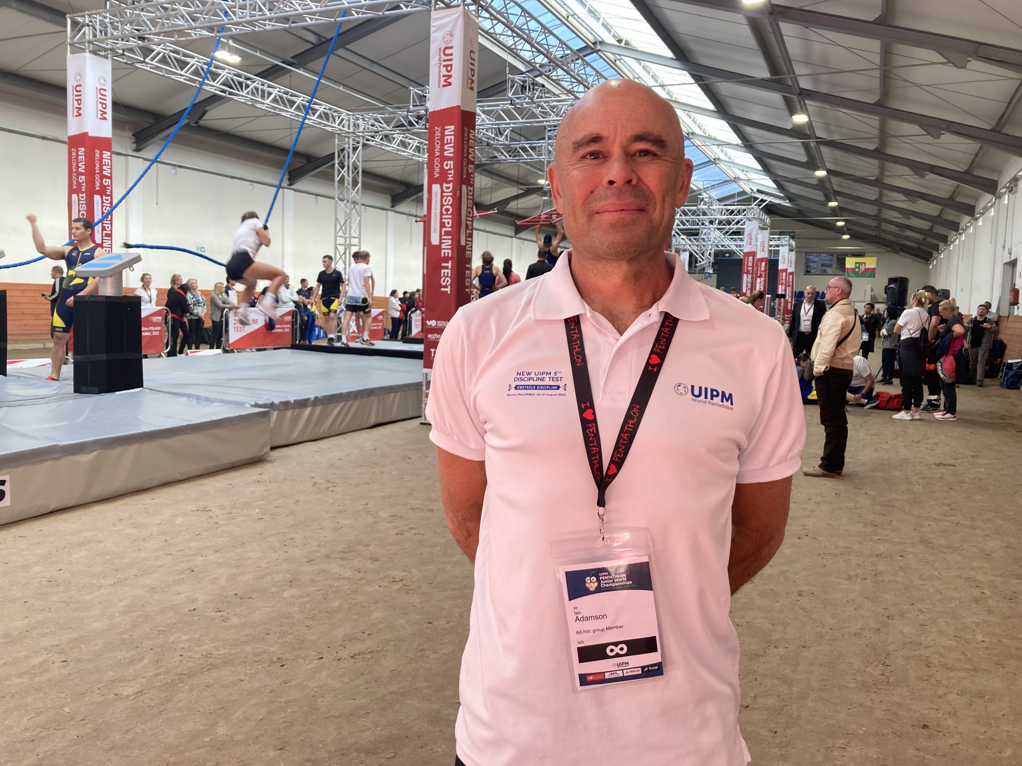 World Obstacle President Ian Adamson believes his organisation has learnt a lot from its partnership with the UIPM ©ITG
