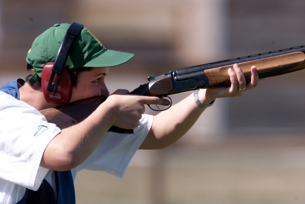 Daina Gudzineviciute won shooting Olympic gold at Sydney 2000