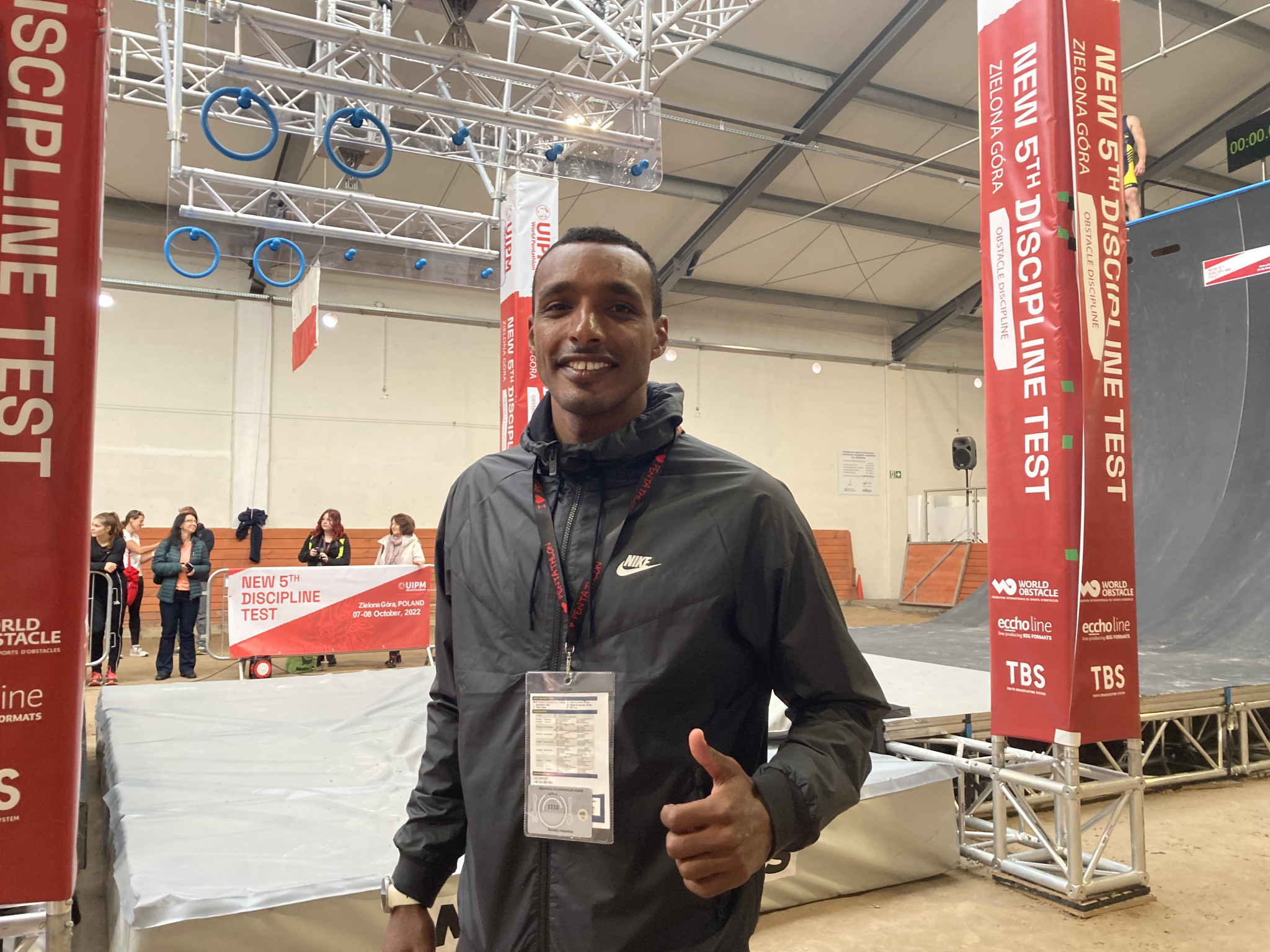 UIPM Athletes’ Committee chair Yasser Hefny believes obstacle racing can help modern pentathlon secure a place at the Los Angeles 2028 Olympics ©ITG