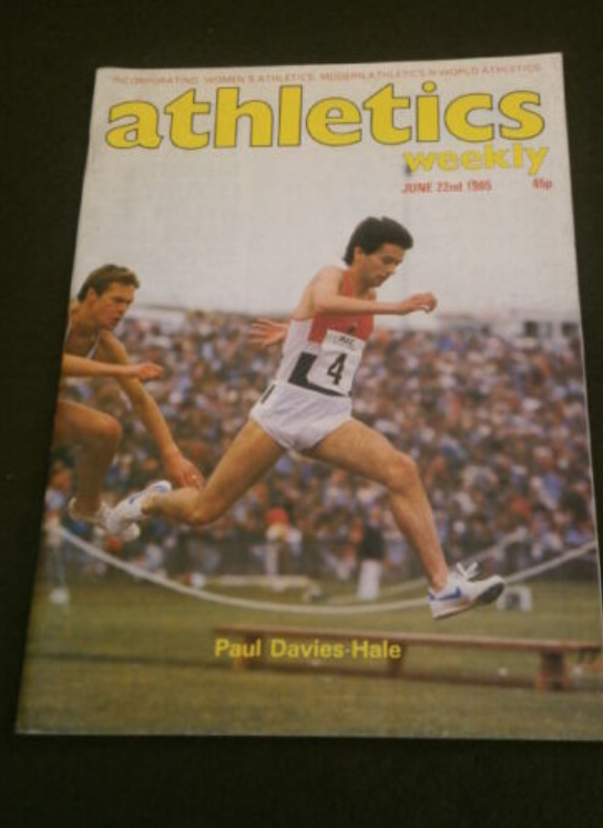 Paul Davies-Hale, debutant winner of the 1989 Chicago Marathon, and plumber, was also an Olympic 3,000 metres steeplechaser for Britain ©Athletics Weekly