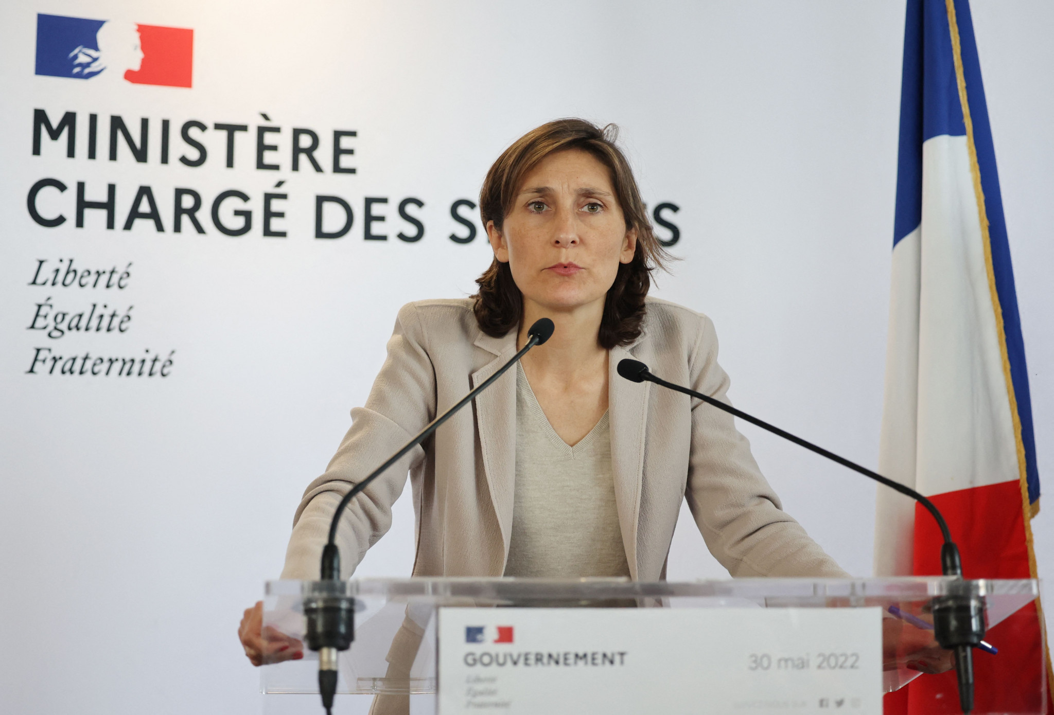 Amélie Oudéa-Castéra is seeking to increase the number of women volunteering in sport ©Getty Images