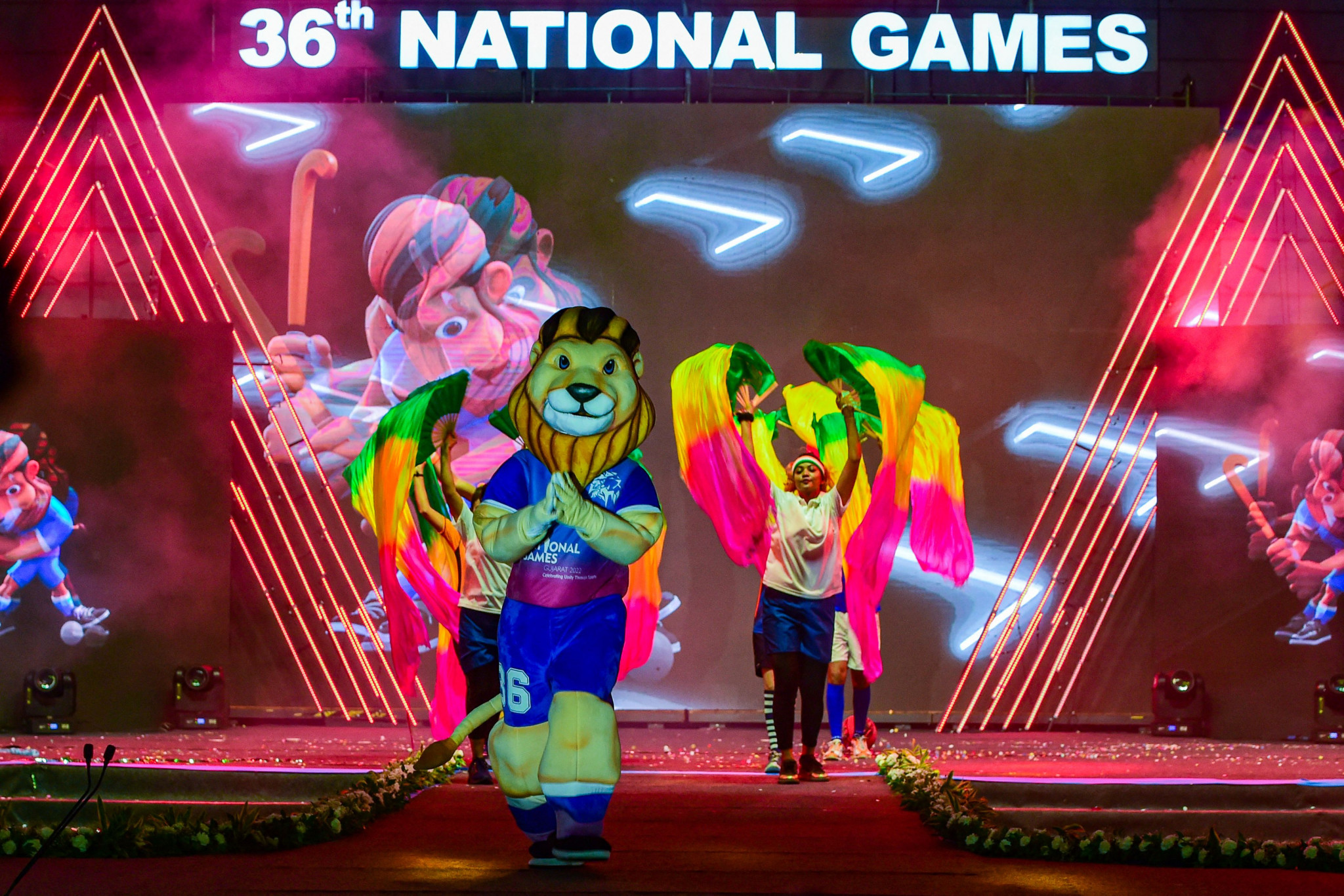 Gujarat is hosting the 36th edition of the National Games ©Getty Images 