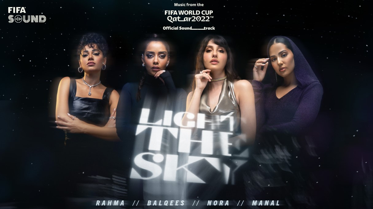 Light The Sky is the latest single to be released from the Qatar 2022 official soundtrack ©FIFA