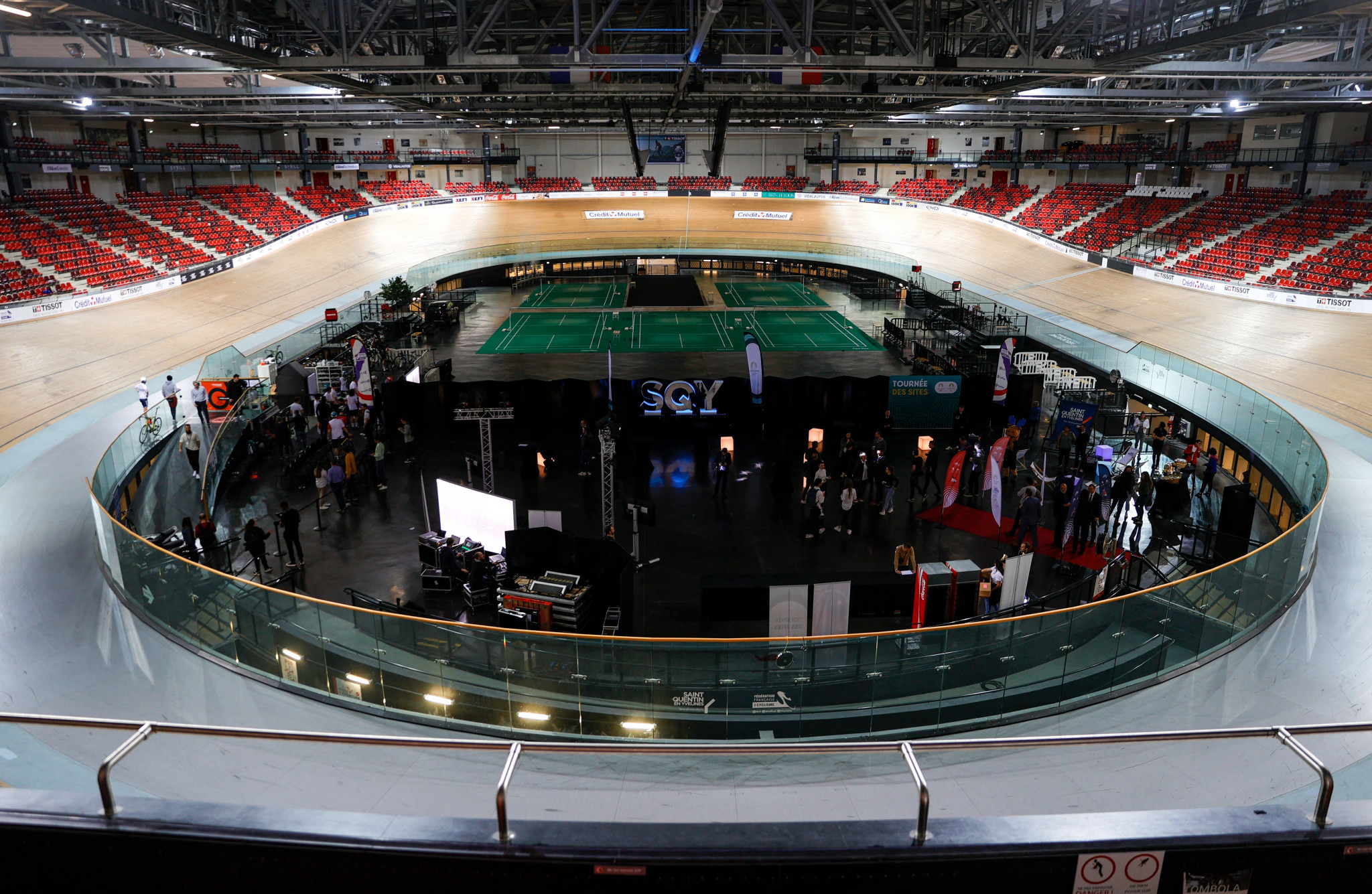 The National Velodrome is the venue for this year's UCI Track Cycling World Championships and track cycling at Paris 2024 ©Getty Images
