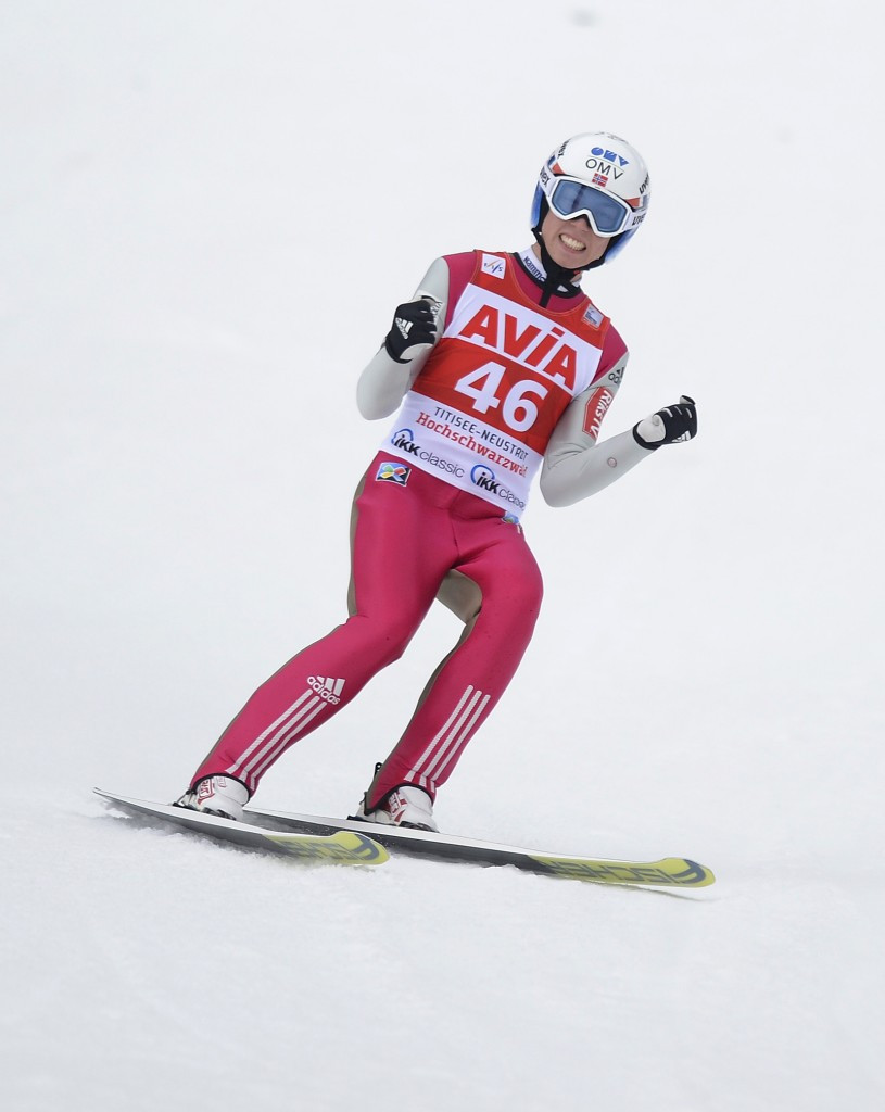 Forfang leaps to first-ever FIS Ski Jumping World Cup win 