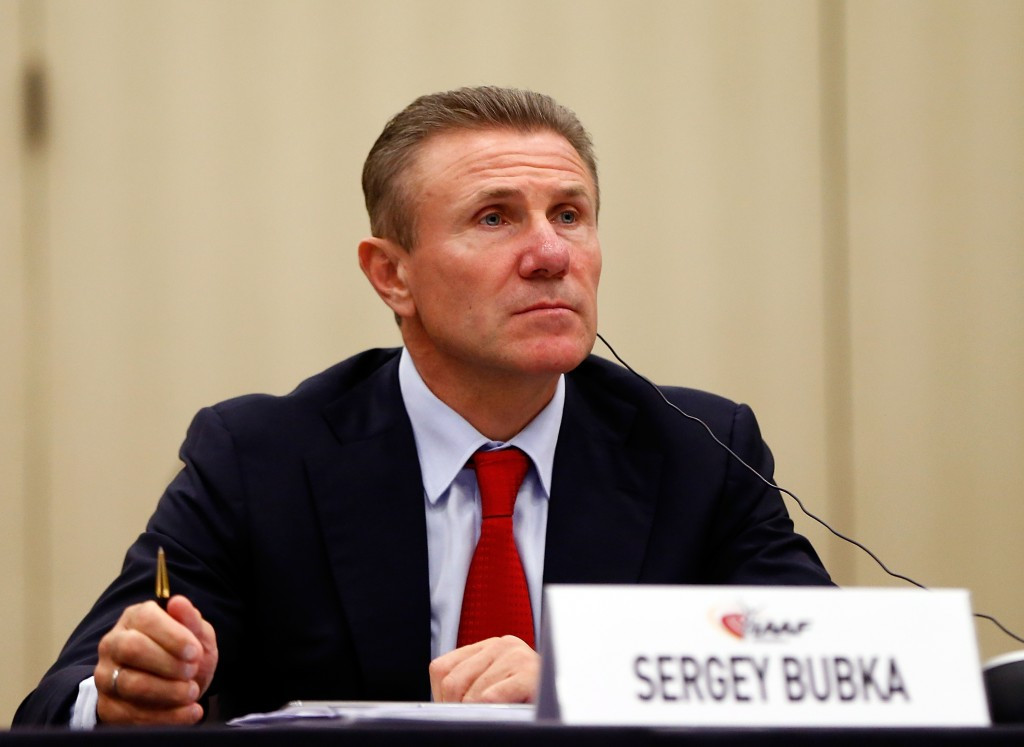 Ukrainian Sergey Bubka is campaigning to replace Lamine Diack as IAAF President alongside Briton Sebastian Coe
