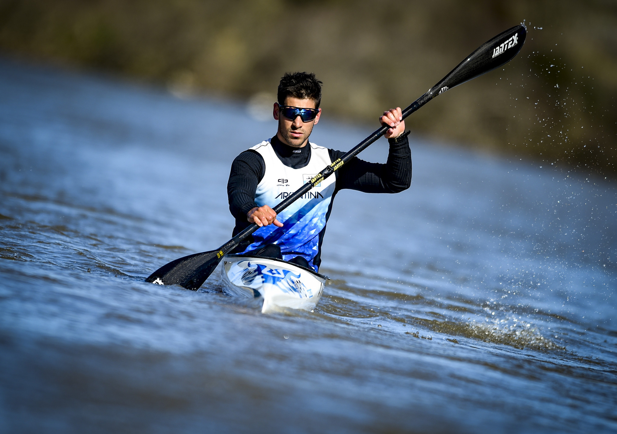 Olympian Agustin Vernice of Argentina bagged the men's K1 1000m title ©Getty Images