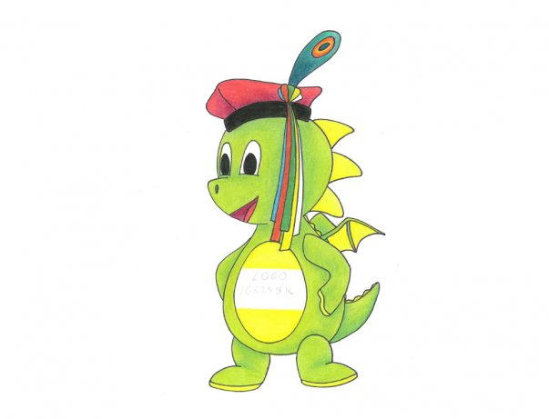 Krakusek the dragon has been chosen as the mascot for next year's European Games ©Kraków-Małopolska 2023