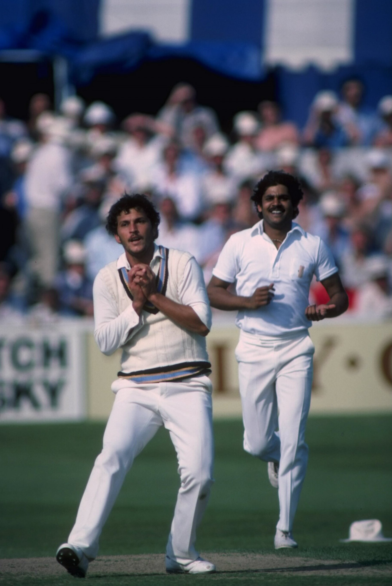 BCCI Presidential candidate Roger Binny completes a catch for India during the 1983 Prudential World Cup ©Getty Images