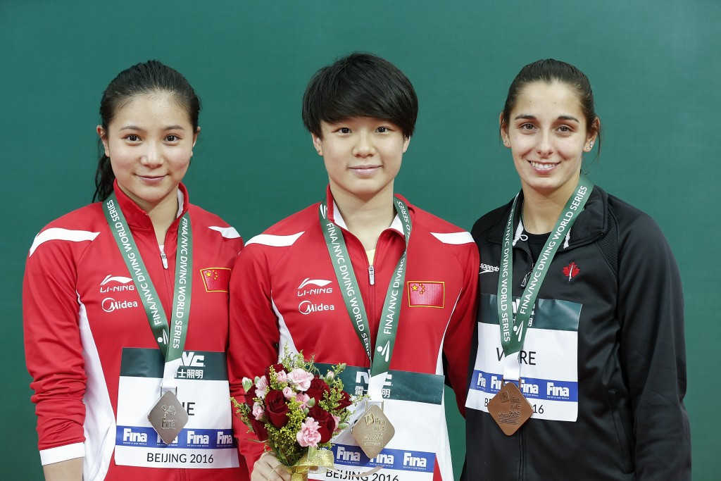 World champion Tingmao leads further Chinese success at FINA Diving World Series in Beijing
