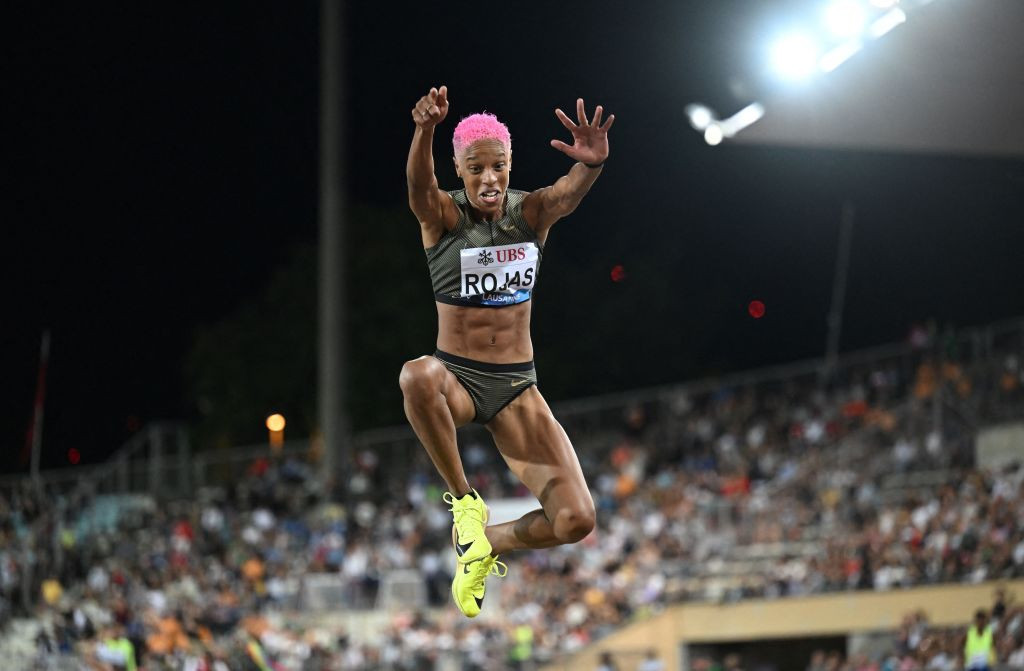 Along with Shelly-Ann Fraser-Pryce, Venezuela's world and Olympic triple jump champion Yulimar Rojas is in line for a possible second Women's World Athlete of the Year award ©Getty Images