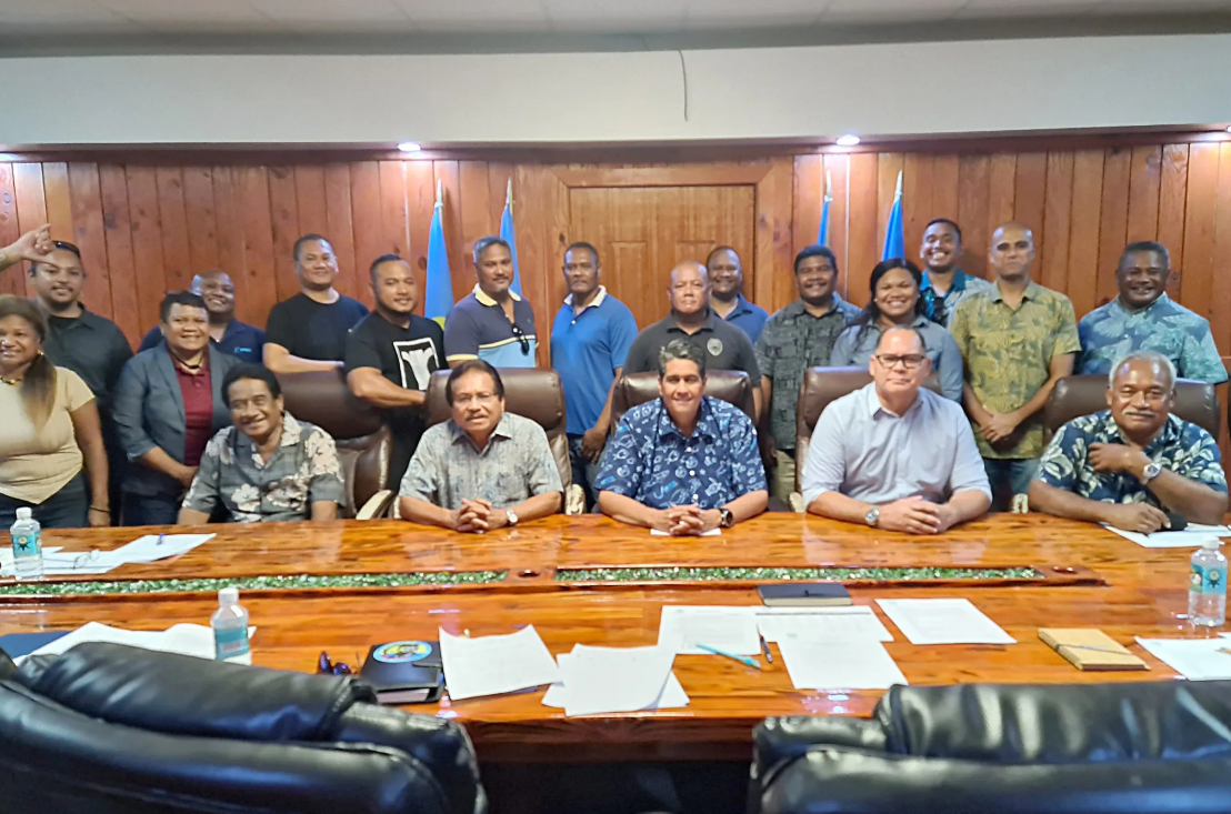 Dr. Patrick Tellei has been unanimously endorsed as chair at the first meeting of the Organising Committee for the 2025 Pacific Mini Games, which are due to be held in Palau ©islandtimes