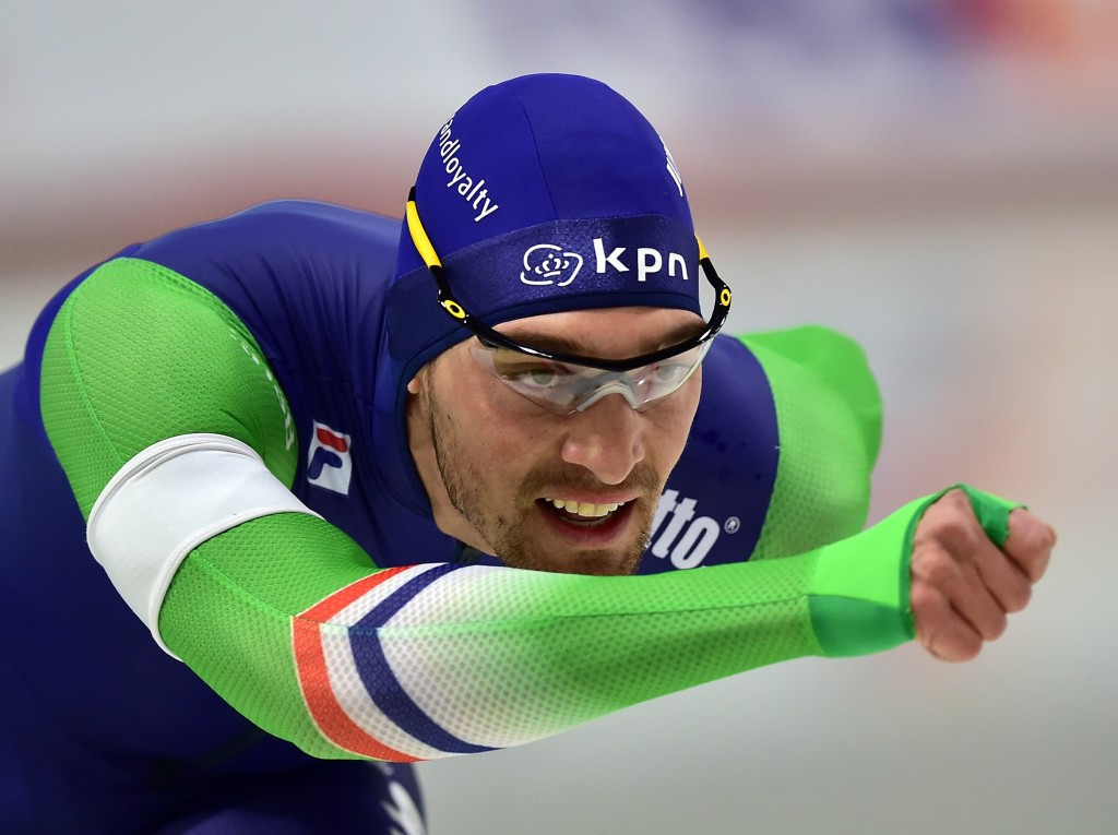 Kjeld Nuis won the 1000m title on home ice ©Getty Images