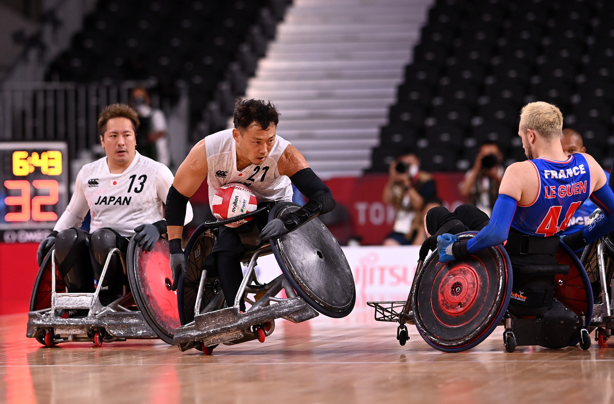 France and Japan enter knockout stage unbeaten at World Wheelchair Rugby Championship