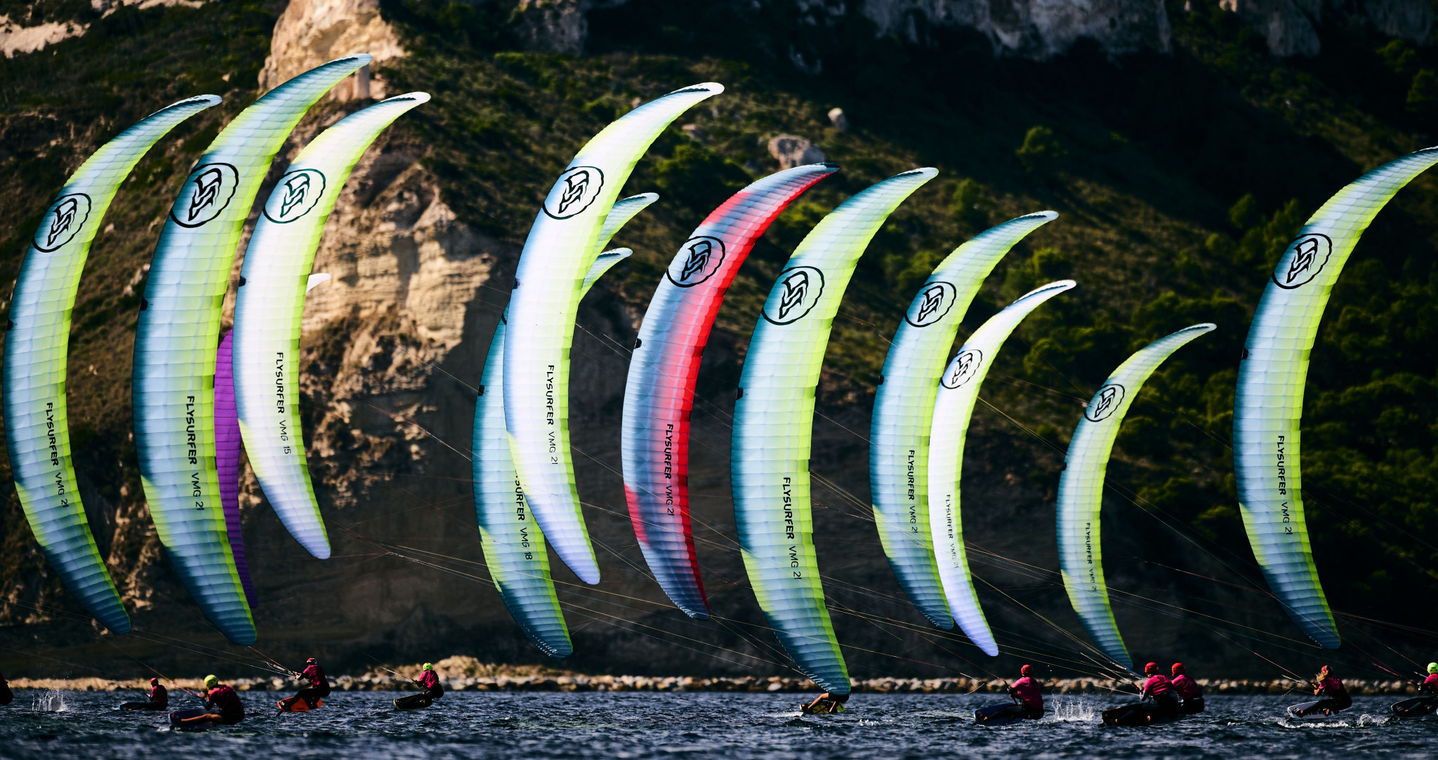 Racers are set to be split into gold, silver and bronze fleets at the Formula Kite World Championships from tomorrow ©Formula Kite