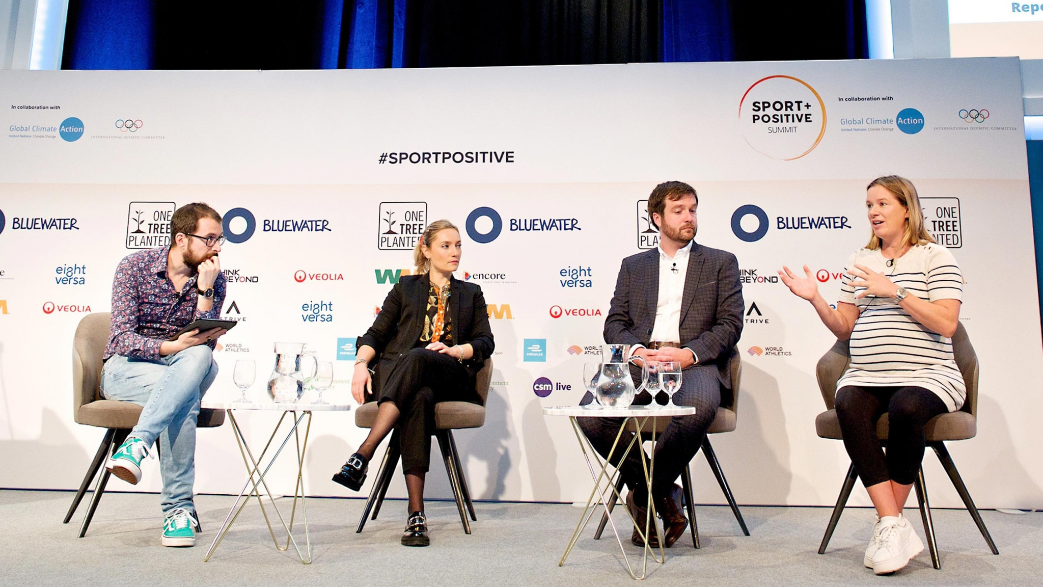 Representatives of sporting organisations gathered in London for the third edition of the Sport Positive Summit ©Sport Positive Summit